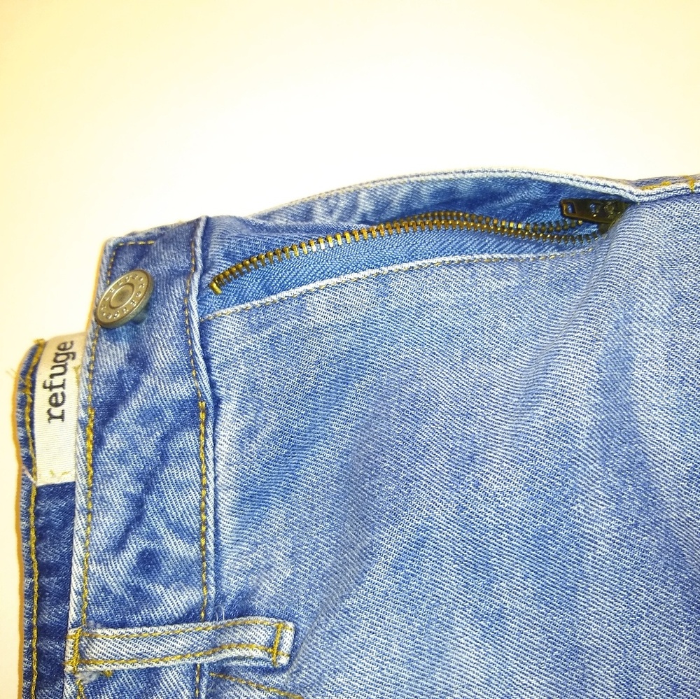 Refuge high waisted distressed denim jeans size 8 - Picture 7 of 8